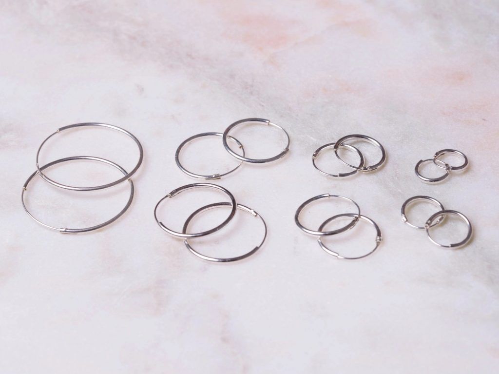 Oorbellen Hoop Earrings Anice 925 sterling zilver Laura Design